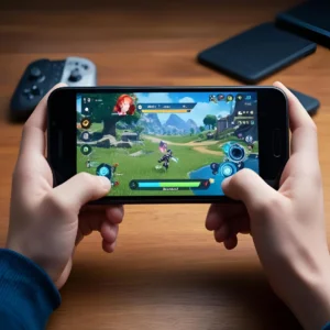 Scopely and Niantic logos with augmented reality (AR) gameplay elements symbolizing their $3.5B acquisition deal