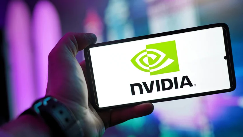 Graph showing Nvidia stock price decline in 2023 and 2024