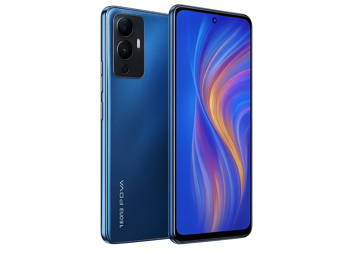 Tecno Pova Slim 5G slim design with lightweight body and premium finish