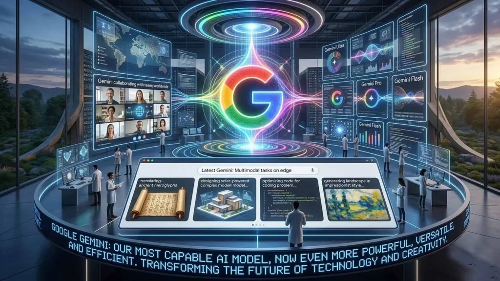 Google Gemini agentic AI completing tasks automatically across apps