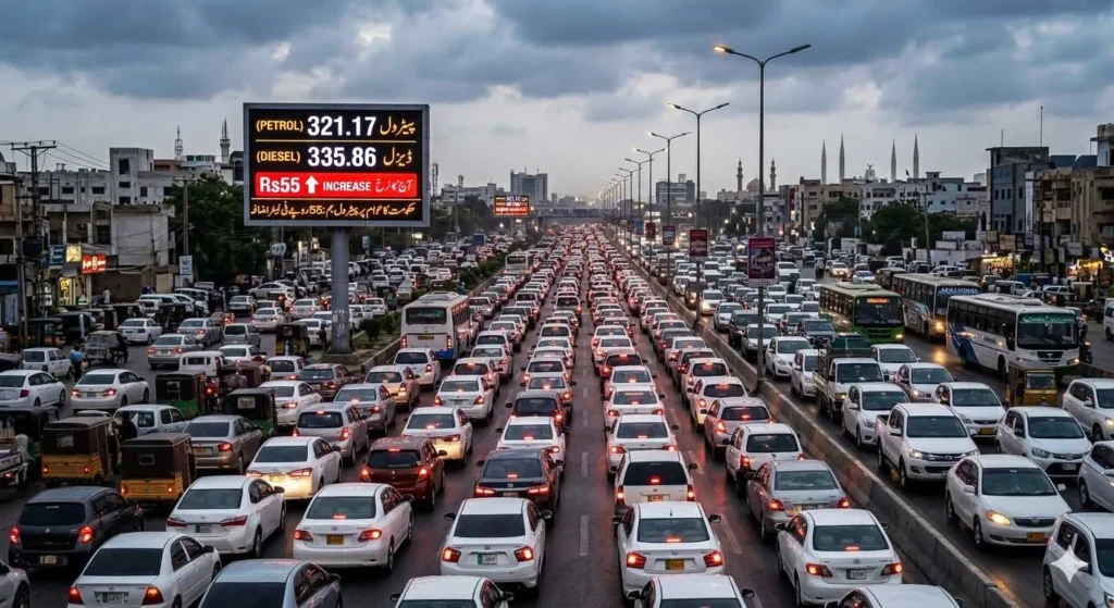 Oil barrels and rising global crude oil price chart